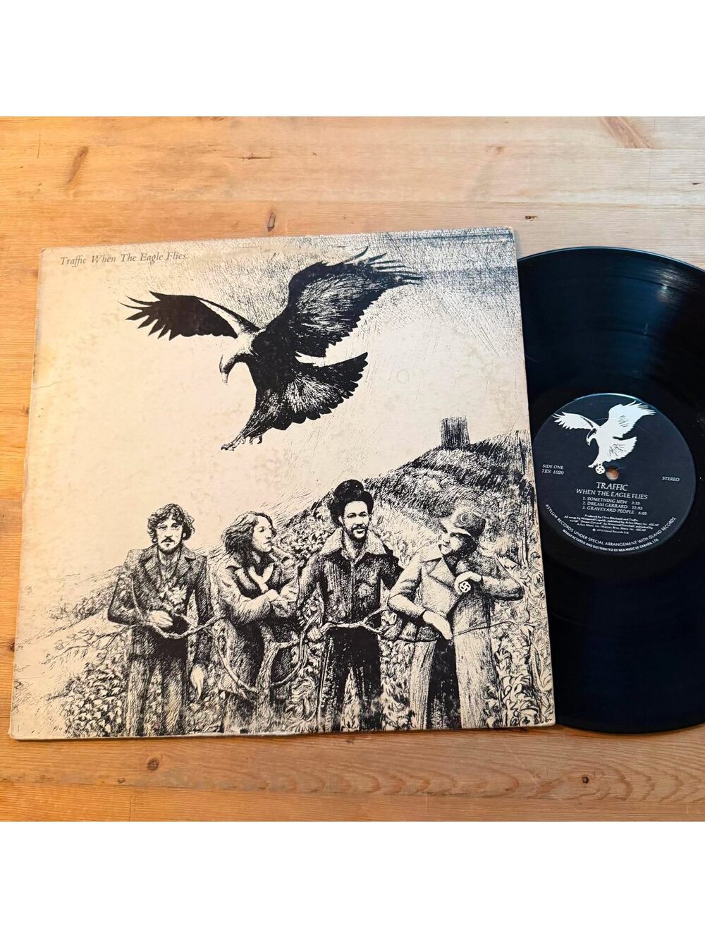 Traffic - When the Eagle Flies 33rpm VG+ VR24